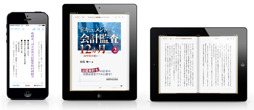 電子書籍（iBooks）版「会計監査12か月 PART2」