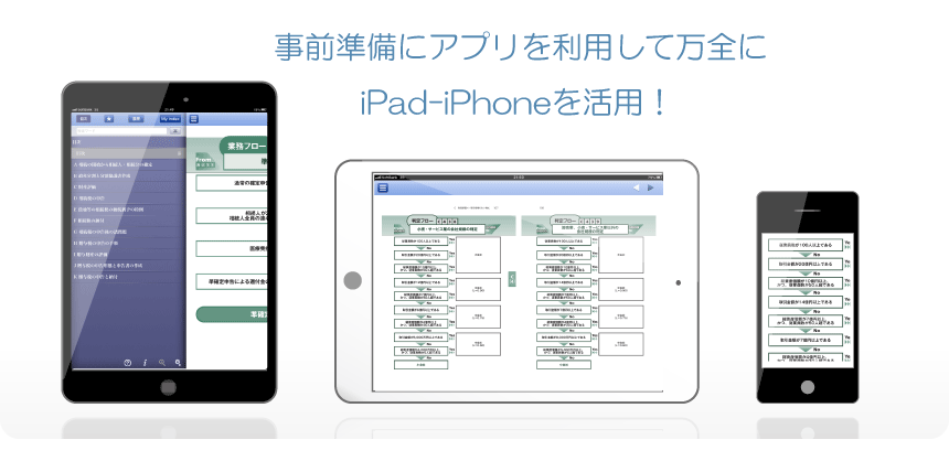 iOSアプリ「相続税と贈与税の実務手順」事前準備にアプリを利用して万全にiPad-iPhoneを活用！