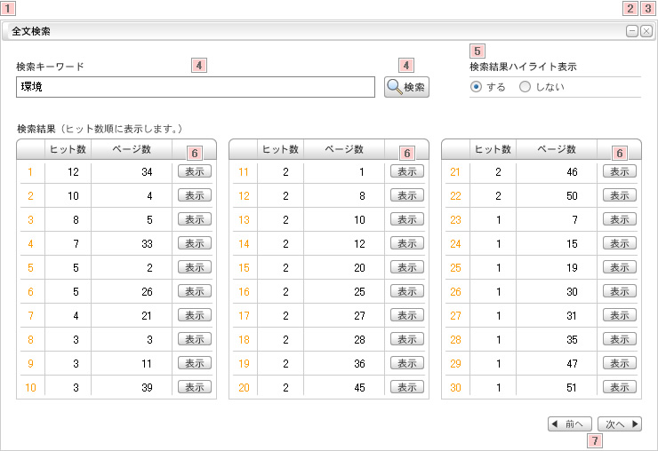 全文検索