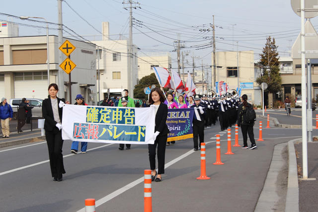 千葉県内の高校生が確定申告をPR